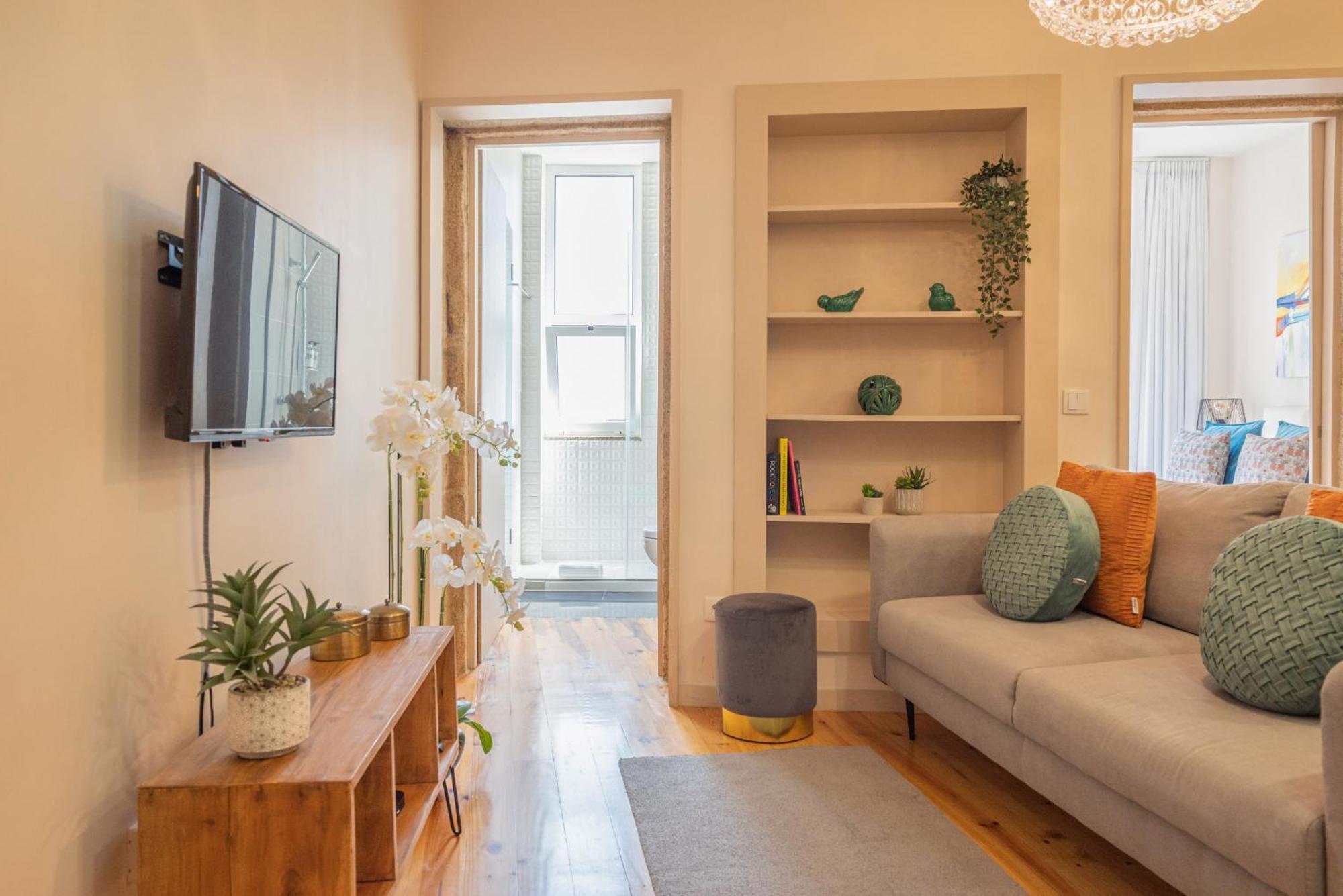 Lovely Charm House Downtown Porto Near Metro With Ac ภายนอก รูปภาพ